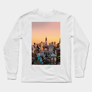 New York City illustration Long Sleeve T-Shirt